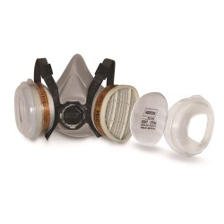 Safety Range Dual Cartridge Respirator Mask with Pads_24272